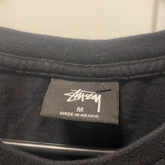 Vintage Stussy 1990 Black Graphic T-Shirt - Picture 6 of 6